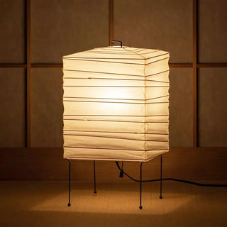 Rectangular Paper 1X Table Lamp
