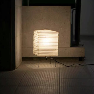 Rectangular Paper 1X Table Lamp