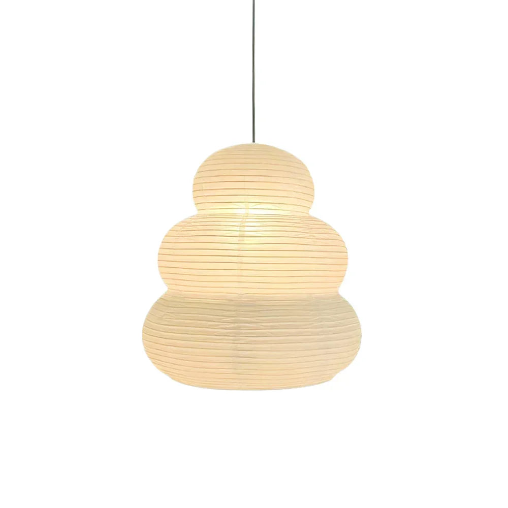 Akari Gourd Shaped Paper 24N Pendant Light | Vidirlighting