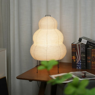 Akari Gourd Shaped Paper 25N Table Lamp