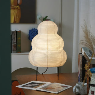 Akari Gourd Shaped Paper 25N Table Lamp