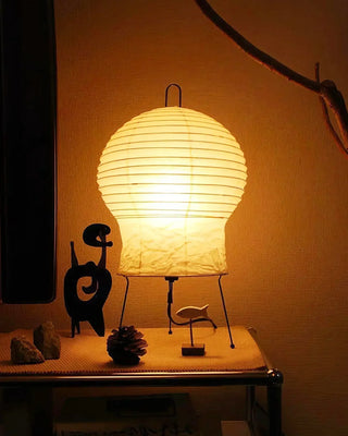 Gourd Shaped Paper 2N Table Lamp