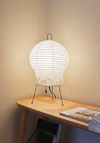 Gourd Shaped Paper 2N Table Lamp