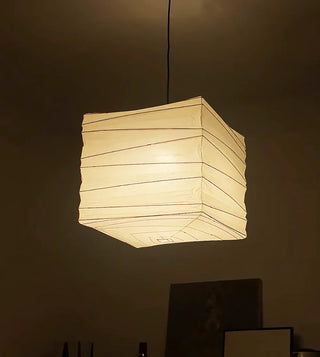 Square Paper 33X 45X Pendant Light