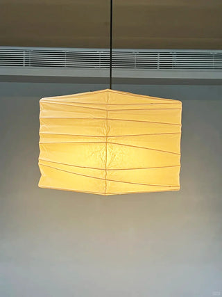 Square Paper 33X 45X Pendant Light