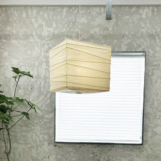 Square Paper 33X 45X Pendant Light