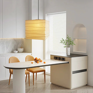 Square Paper 33X 45X Pendant Light