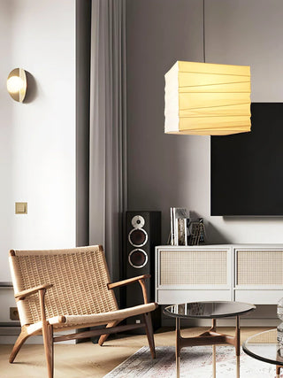 Square Paper 33X 45X Pendant Light