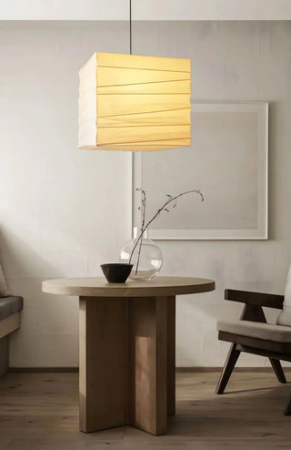 Square Paper 33X 45X Pendant Light