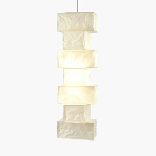 Akari Rectangular Stacked Paper 36N Pendant Light