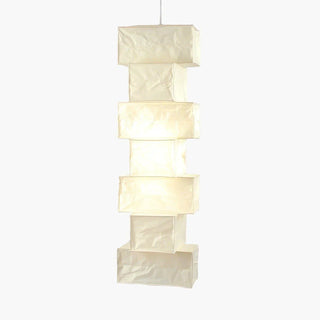 Akari Rectangular Stacked Paper 36N Pendant Light