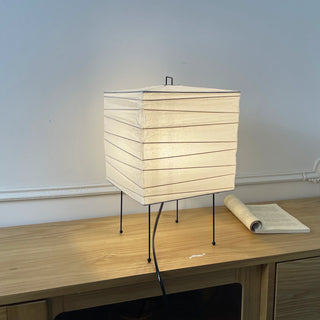 Square Paper 3X Table Lamp