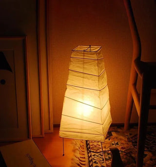 Akari Trapezoidal Paper 4N Table Lamp