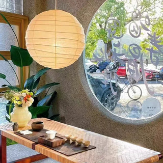 Spherical Paper 55D 75D Pendant Lamp