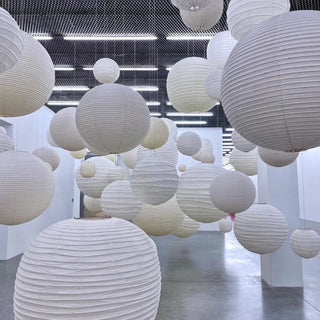 Spherical Paper 55D 75D Pendant Lamp