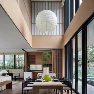 Spherical Paper 55D 75D Pendant Lamp