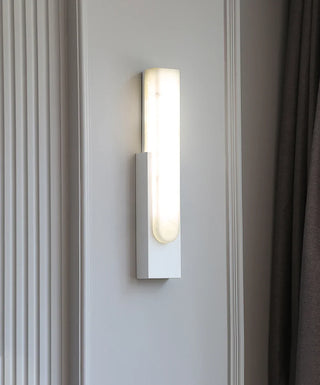 Alabaster Rectangle Wall Sconce