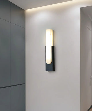 Alabaster Rectangle Wall Sconce
