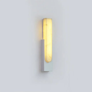 Alabaster Rectangle Wall Sconce