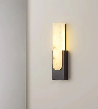 Alabaster Rectangle Wall Sconce