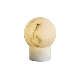 Alabaster Athena Ball Table Lamp