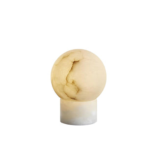 Alabaster Athena Ball Table Lamp