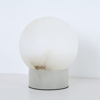 Alabaster Athena Ball Table Lamp