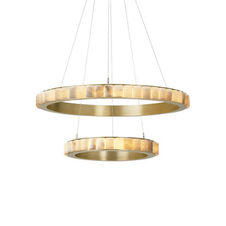 Alabaster Avalon Ring Chandelier