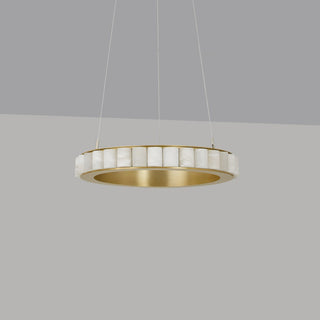 Alabaster Avalon Ring Chandelier