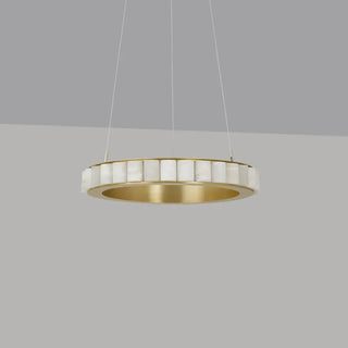 Alabaster Avalon Ring Chandelier