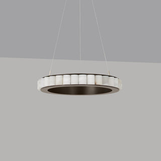 Alabaster Avalon Ring Chandelier