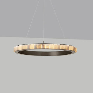 Alabaster Avalon Ring Chandelier