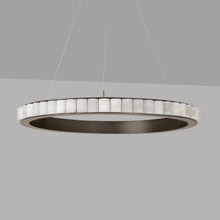 Alabaster Avalon Ring Chandelier