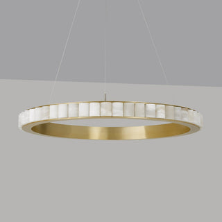 Alabaster Avalon Ring Chandelier