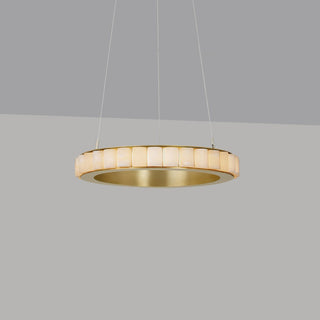 Alabaster Avalon Ring Chandelier