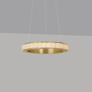 Alabaster Avalon Ring Chandelier
