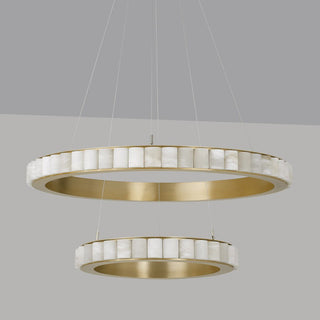 Alabaster Avalon Ring Chandelier