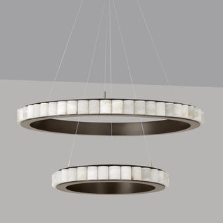 Alabaster Avalon Ring Chandelier