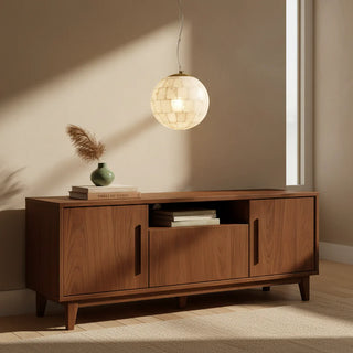 Alabaster Ball Pendant Light