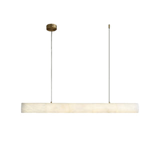 Alabaster Bamboo Linear Pendant Light