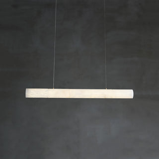 Alabaster Bamboo Linear Pendant Light