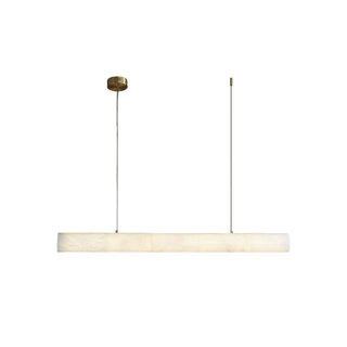 Alabaster Bamboo Linear Pendant Light