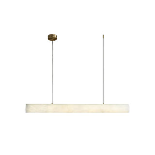 Alabaster Bamboo Linear Pendant Light