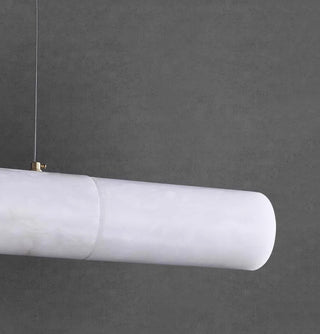 Alabaster Bamboo Linear Pendant Light