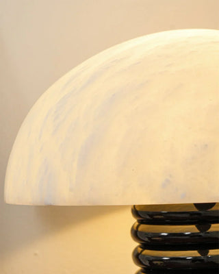 Alabaster Ben Swildens Modern Table Lamp