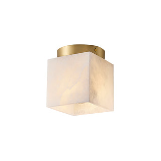 Alabaster Budnick Square Ceiling Light