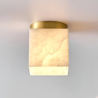 Alabaster Budnick Square Ceiling Light