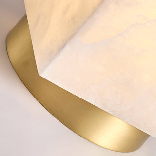 Alabaster Budnick Square Ceiling Light