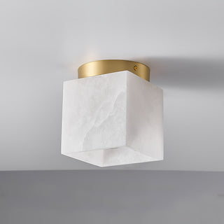 Alabaster Budnick Square Ceiling Light