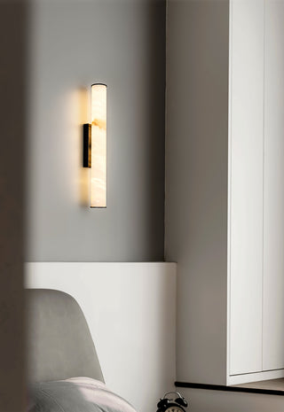 Alabaster Callisto Cylindrical Wall Lamp